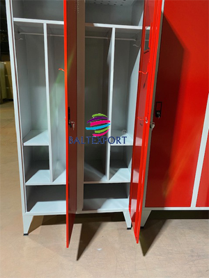 Armario Bombeiros Duplo Chapa 2080x1000x550mm Fechadura 2 Chaves
