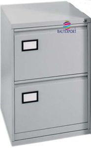 Arquivo 2 Gavetas Cinza Baltexport AQ2