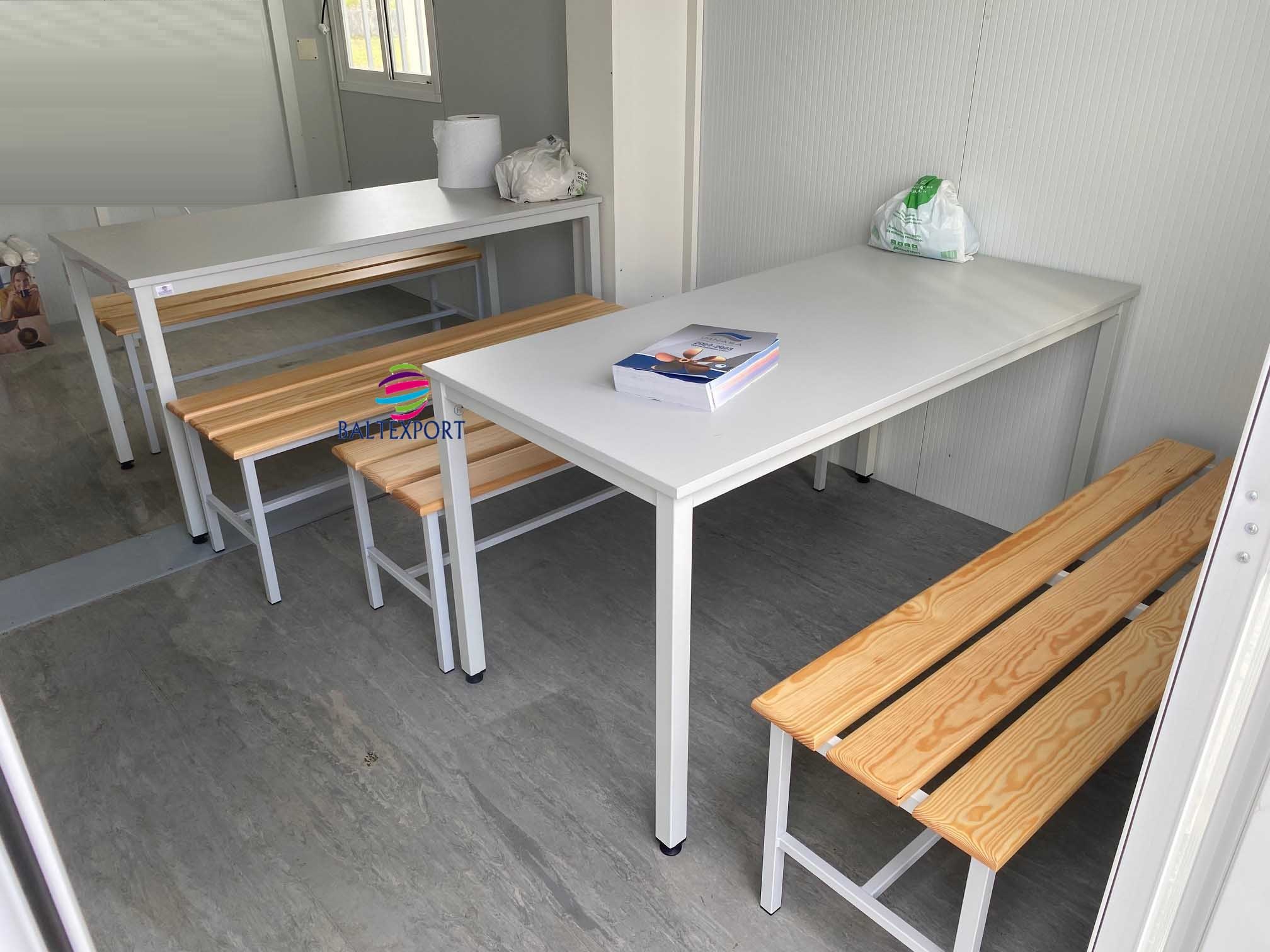Bancos Balneario com Mesa Refeitorio