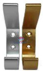 Cabide Duplo em aluminio para régua de cabides CAB.623