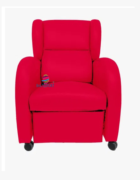 Cadeirao Poltrona Relax Vermelho Claro