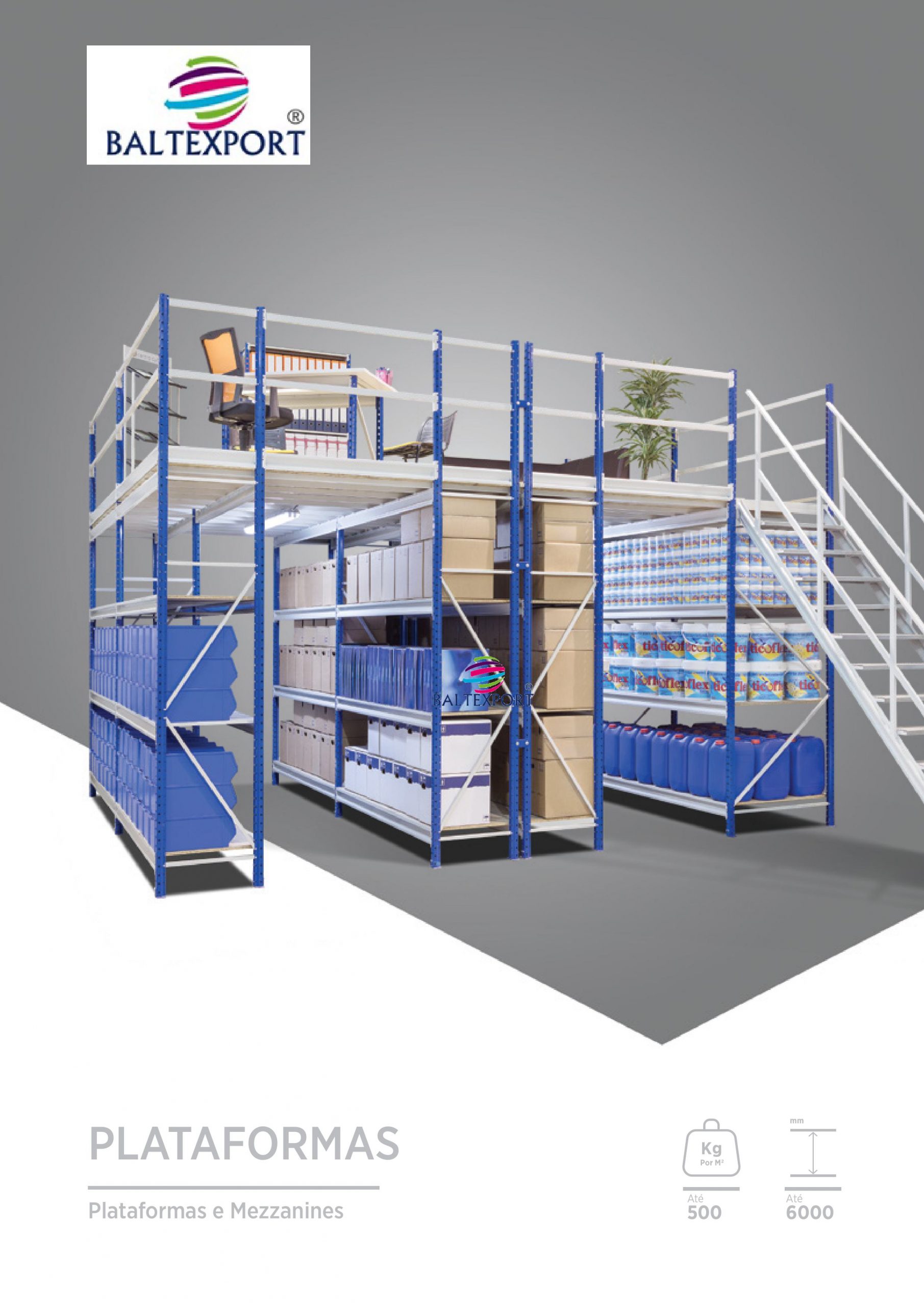 ESTANTERIA RACKS 2026 BALTEXPORT Chatgpt imagem