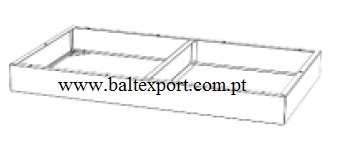 Rodape Metalico para Armario Vestiario Cacifo