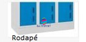 Rodape Metalico para Vestiario Cacifo