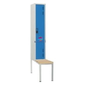 Vestiário simples um cacifo com banco baltex